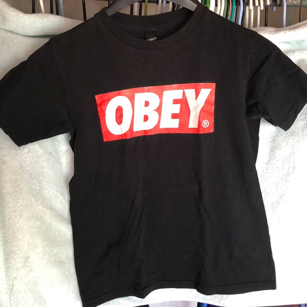 Vintage obey tee used